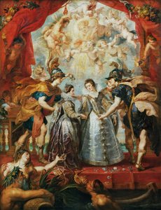 Der Austausch der Prinzessinnen an der spanischen Grenze. Der Marie de Medici Zyklus von Peter Paul Rubens