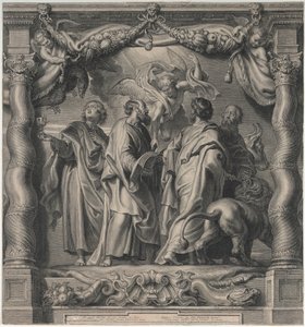 Die vier Evangelisten von Peter Paul Rubens