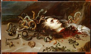 Der Kopf der Medusa, um 1618
