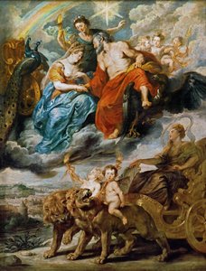 Das Treffen von Marie de Medici und Heinrich IV. in Lyon Der Marie de Medici Zyklus