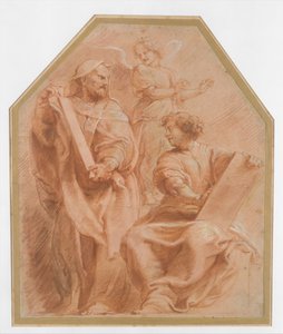 Die Propheten David und Daniel, ca. 1601-2 von Peter Paul Rubens