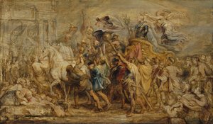 Der Triumph von Heinrich IV. von Peter Paul Rubens