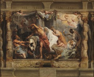 Der Triumph der Eucharistie über den Götzendienst