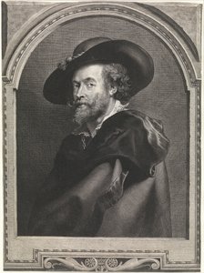 Der Maler Peter Paul Rubens (Gravur)