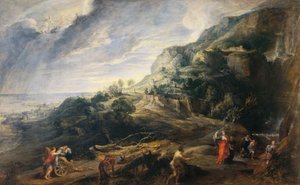 Odysseus auf der Insel der Phäaken