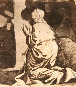 Elija in der Wüste von Peter Perez Burdett