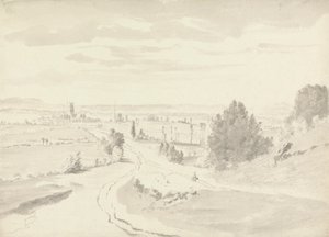 Fernsicht auf eine Stadt von Peter Rashleigh