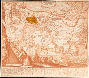 Die Eroberung von Friedrichstadt am 12. Februar 1713