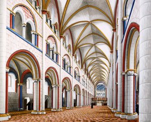 Das Kirchenschiff der Abtei St. Augustine, 7.-16. Jahrhundert, ca. 1990-2010