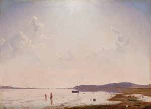 Blick auf den Roskilde-Fjord bei Frederikssund, Seeland von Peter Vilhelm Carl Kyhn