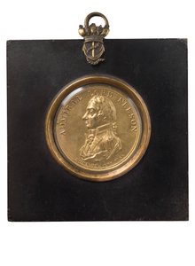 Porträtplakette von Admiral Lord Nelson, um 1805
