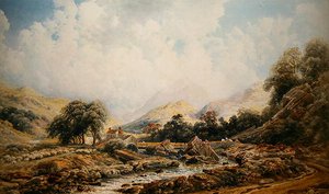 Brougham Mühle von Peter de Wint