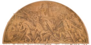 Der Kampf um den Leichnam des Patroklos von Peter von Cornelius