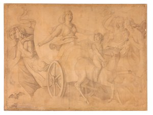 Der Wagen der Artemis von Peter von Cornelius