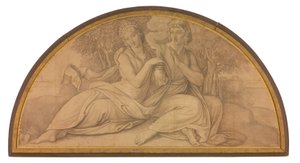 Epimetheus und Pandora von Peter von Cornelius