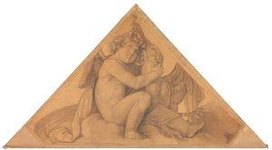 Eros mit dem Pfau von Peter von Cornelius