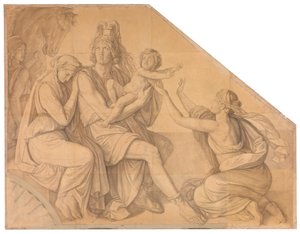 Hektors Abschied von Andromache von Peter von Cornelius