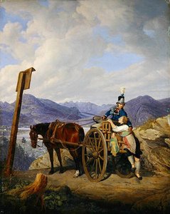 Die Postkutsche von Peter von Hess