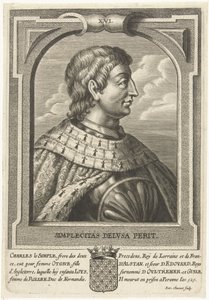 Karl III. von Frankreich (879-929) von Petrus Clouwet