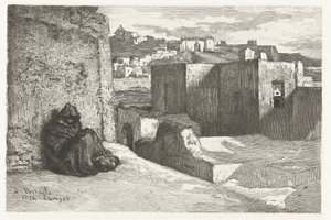 Ansicht von Tanger von Petrus Johannes Arendzen (attributed to)