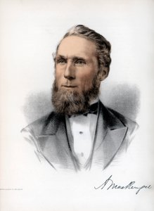 Alexander Mackenzie, zweiter Premierminister von Kanada, um 1890
