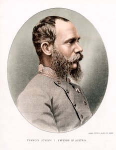 Franz Joseph, Kaiser von Österreich, ca. 1880 von Petter and Galpin Cassell