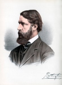 Spencer Compton Cavendish, Marquis von Hartington, britischer liberaler Staatsmann, um 1890