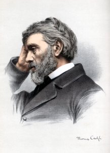 Thomas Carlyle, schottischer Essayist, Satiriker und Historiker, ca. 1890