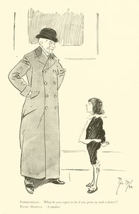 Karikatur von Phil May, aus den 1890er Jahren von Phil May