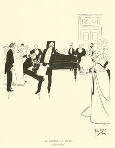 Karikatur von Phil May, aus den 1890er Jahren von Phil May