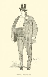 Karikatur von Phil May, aus den 1890er Jahren von Phil May