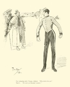 Karikatur von Phil May, aus den 1890er Jahren von Phil May