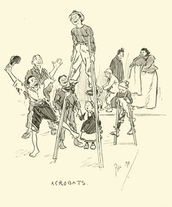 Illustration für Phil Mays Gutter-Snipes von Phil May