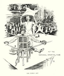 Die edle Kunst (Lithografie) von Phil May