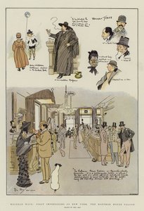 Westliche Wege, Erste Eindrücke von New York, der Hoffman House Saloon