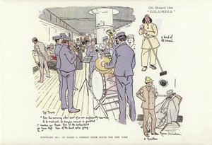 Westwärts Ho! An Bord eines deutschen Liners nach New York von Phil May