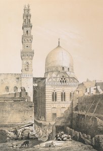 Moschee und Grab von El Ghoury von Philibert Joseph Girault de Prangey