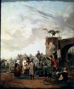 Ein Scharlatan, frühe 1780er Jahre von Philibert Louis Debucourt
