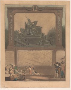 Allegorie auf die französische Verfassung von 1791 von Philibert Louis Debucourt