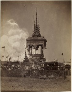 Eine burmesische Einäscherung von Philip Adolphe Klier