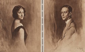 König George VI und Königin Elizabeth