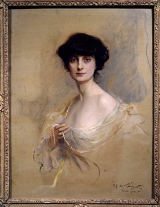 Porträt von Anna de Brancovan Comtesse Mathieu de Noailles (1876-1933)