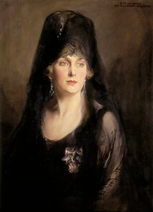 Porträt von Victoria Eugenia von Battenberg (1887-1969), 20. Jahrhundert