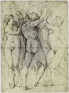 Rafael, Skizze für ein Gemälde von Philip Henry Delamotte