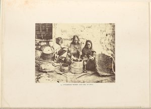 Unverheiratete Frauen und Mädchen von Spiti von Philip Henry Egerton