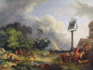 Der Regenbogen von Philip James de Loutherbourg