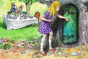 Alice im Wunderland von Philip Mendoza