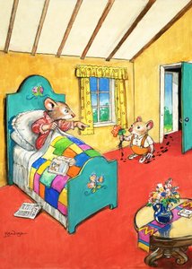Stadtmaus und Landmaus von Philip Mendoza