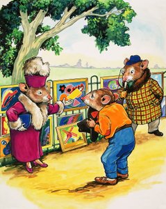 Stadtmaus und Landmaus von Philip Mendoza