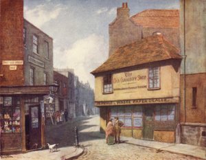 Old Curiosity Shop, Portsmouth Street, 1884 von Philip Norman
